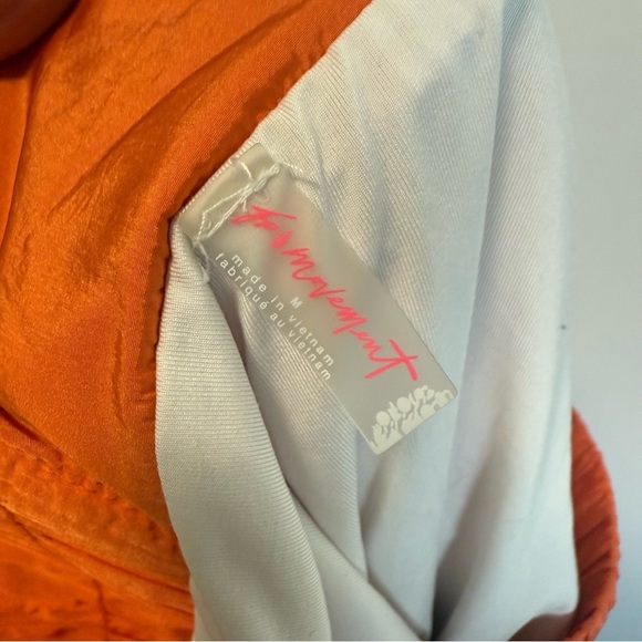 FREE PEOPLE Movement The Way Home Short in Russet Orange M Medium FP - Picture 6 of 9